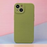 Silikonfodral för Xiaomi Redmi A3 4G (Global) i olivfärg