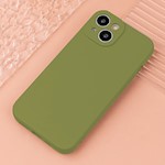 Silikonfodral för Xiaomi Redmi A3 4G (Global) i olivfärg