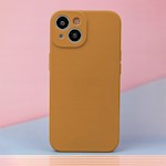 Silikonfodral för Samsung Galaxy A35 5G i karamellfärg