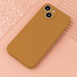 Silikonfodral för Samsung Galaxy A35 5G i karamellfärg