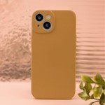 Silikonfodral för Samsung Galaxy A35 5G i karamellfärg