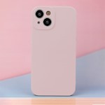 Silikonfodral till iPhone 15 Pro 6,1″ rosa