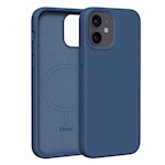 Etteri Silicone Mag-fodral för iPhone 12 / 12 Pro 6,1″ mörkblå
