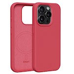 Etteri Silicone Mag-fodral för iPhone 15 Pro 6,1" hallon