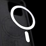Etteri Silicone Mag-fodral för iPhone 14 6,1" svart