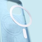 Etteri Silikon Mag-fodral för iPhone 12 / 12 Pro 6,1″ ljusblå