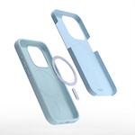 Etteri Silikon Mag-fodral för iPhone 12 / 12 Pro 6,1″ ljusblå