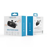 Forever mini power bank MTB-100 22,5W 5000 mAh USB-C svart