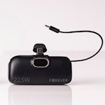 Forever mini power bank MTB-100 22,5W 5000 mAh USB-C svart