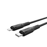 WIWU Starlink-serien 30W snabbladdningskabel Wi-C043E C-L svart
