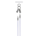 Devia sladdlina 2in1 PD USB-C – USB-C 1,2 m 60W lila