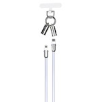 Devia sladdlanyard 2-i-1 PD USB-C – Lightning 1,2 m 27W lila