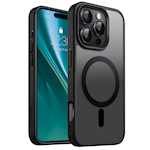 Etteri Matt Mag-fodral för iPhone 16 Pro Max 6,9 tum svart