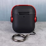 Fodral till Airpods / Airpods 2 Hörlurar röd