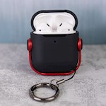 Fodral till Airpods / Airpods 2 Hörlurar röd