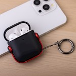 Fodral till Airpods / Airpods 2 Hörlurar röd