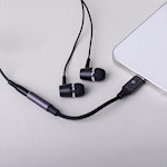 Evighetsadapter ljud AJC-01 jack 3,5 mm – USB-C svart