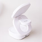 Maxlife MXWC-06 magnetisk trådlös laddare 15W vit 3in1