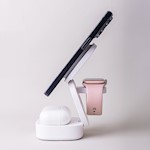 Maxlife MXWC-06 magnetisk trådlös laddare 15W vit 3in1