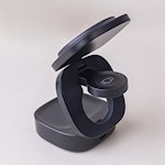 Maxlife MXWC-06 magnetisk trådlös laddare 15W svart 3-i-1