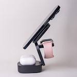 Maxlife MXWC-06 magnetisk trådlös laddare 15W svart 3-i-1