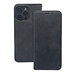 Smart Suede-fodral till iPhone 16 Pro 6,3" svart