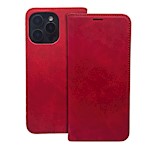 Smart Suede-fodral för iPhone 16 Plus 6,7″ i rött