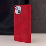 Smart Suede-fodral för iPhone 16 Plus 6,7″ i rött