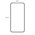 Etteri tempererat glas 9D för iPhone 11 6,1″