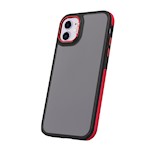 Svart kristallfodral för iPhone 11 röd