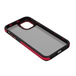 Svart kristallfodral för iPhone 11 röd