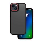 Kristallsvart fodral för iPhone 13 / 14 6,1″ röd