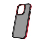 Svart kristallfodral för iPhone 14 Pro 6,1 tum röd