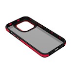 Svart kristallfodral för iPhone 14 Pro 6,1 tum röd