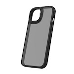 Svart Crystal Black-fodral för iPhone 15 6,1-tum