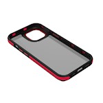 Kristallsvart fodral för iPhone 16 Plus 6,7" röd