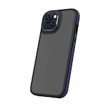 Kristallsvart fodral för iPhone 15 6,1 tum i blått