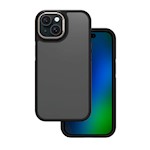 Svart kristallfodral för iPhone 15 6,1″ grå
