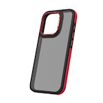 Svart kristallfodral för iPhone 15 Pro Max 6,7″ röd
