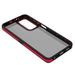 Kristallsvart fodral till Samsung Galaxy A16 4G / A16 5G röd