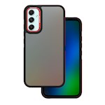 Kristallsvart fodral för Samsung Galaxy A34 5G i rött