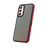Kristallsvart fodral för Samsung Galaxy A34 5G i rött