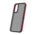 Kristallsvart fodral för Samsung Galaxy A34 5G i rött