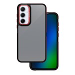 Svart kristallfodral för Samsung Galaxy A35 5G i röd