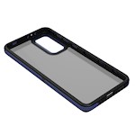 Svart kristallfodral för Samsung Galaxy M55 5G blå