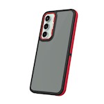 Svart kristallfodral för Samsung Galaxy S23 FE (röd)