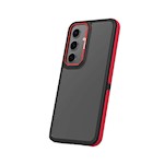 Crystal Black case for Samsung Galaxy S25 Ultra red