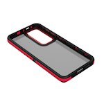 Crystal Black case for Samsung Galaxy S25 Ultra red