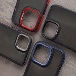 Svart kristallfodral för iPhone 15 6,1″ grå