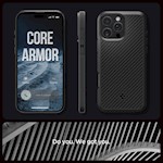 Spigen Core Armor-fodral för iPhone 16 6,1″ i matt svart
